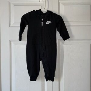 Nike black jumpsuit size 9months
